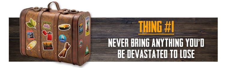 cigar advisor 5 things about traveling with cigars - thing 1: never bring anything you'd be devastated to lose