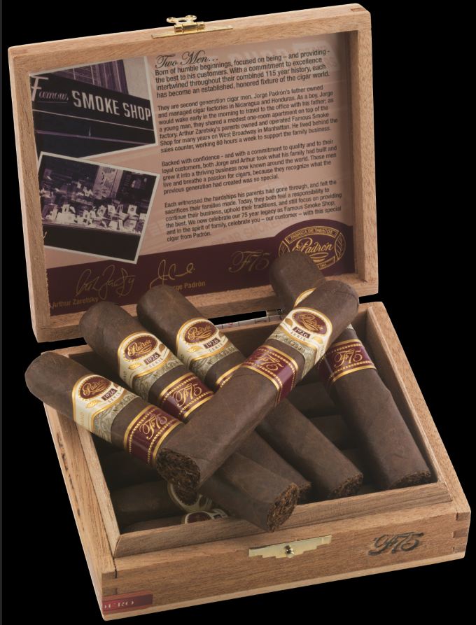 padron cigars guide f75 maduro